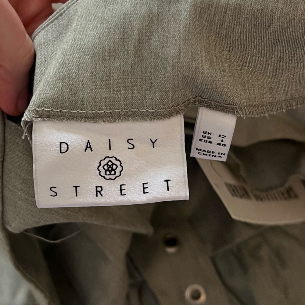 Urban Outfitters Daisy Street Buckle Strap Drop Waist Mini Dress - Picture 7 of 11